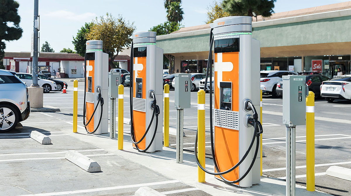ChargePoint Electric Vehicle EV charging stations