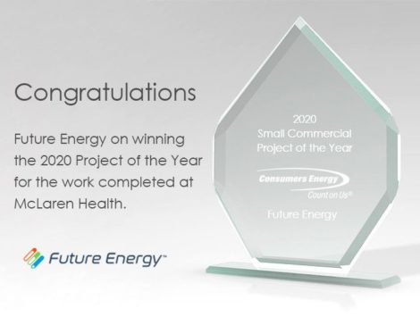 Future Energy "Small commercial project of the year" award for 2020